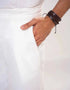 WAFFLE TEXTURED RELAXED PANTS